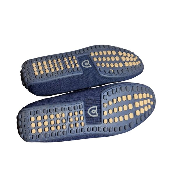 Rothy\'s Two-Tone Blue and Light Gray Slip-On Loafer main image 4